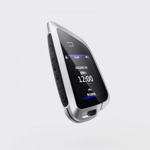 Clé de voiture LCD intelligente, entrée sans clé de mise àniveau, verrouillage automatique&Déverrouiller le démarreur de voiture à distance, les accessoires anti-vol de remplacement FOB Key, Affichage du logo du véhicule
