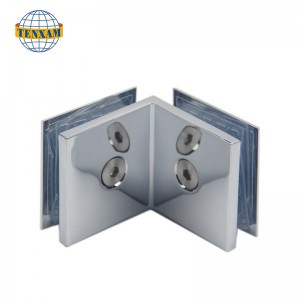 Pince de fixation à 90 degrés à double face