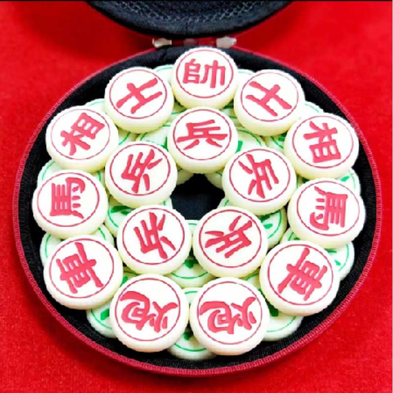Échecs chinois Ensemble de jouets éducatifs étanches d'échecs