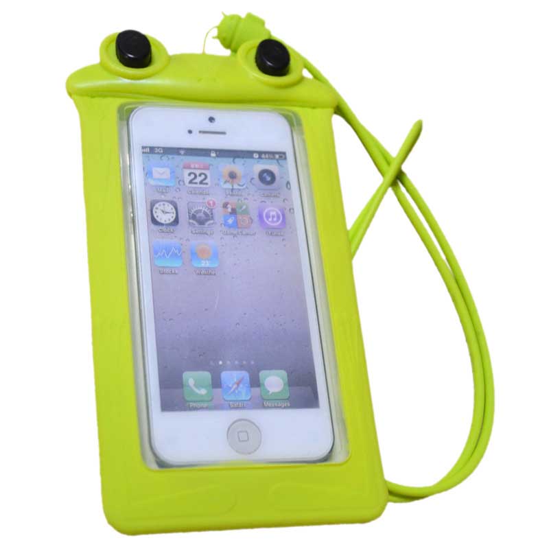 Téléphone mobile Sac étanche Silicone Frog Téléphone