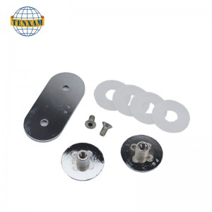 Clip de fixation de 180 degrés à double balle