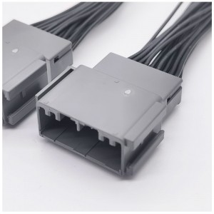 JAE34020PF1 Nouveau faisceau de connexion de la batterie du véhicule d\'énergie Faire de raccordement imperméable 2.2 Personnalisation du fil de terminal d\'espacement