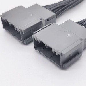 JAE34020PF1 Nouveau faisceau de connexion de la batterie du véhicule d\'énergie Faire de raccordement imperméable 2.2 Personnalisation du fil de terminal d\'espacement