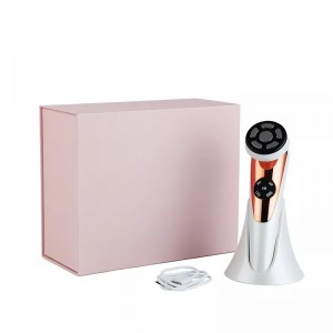 EMS Hot Cold Photon Beauty Instrument Face Skinwwhiten Lift Rester le visage-lift outil de beauté USB Masse-visage électrique portable, introduction pour le visage Nettoyage Serreau de cutanée Élimination des rides Hot Introduction F...