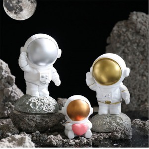 Ornements d\'astronaute d\'astronaute de dessins animés