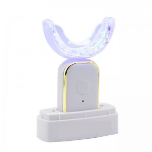 Advanced Wireless Recharge Bleaching Nouveau design dents dents LED BLASSION LED 2022 Snow Drinf Whitening Light Private Label Smart Rechargeable Light Kit OEM OEM Utilisation