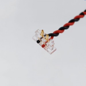 Traitement et personnalisation 1.27 Espacement de la tête de cristal Perce la batterie de corne du fil électronique Elco8005 Micro Motor Cable