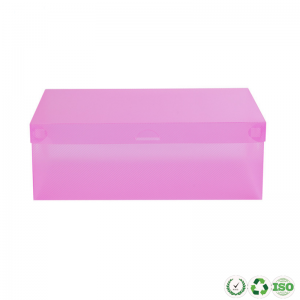 Emballage de rangement d\'affichage pliant en plastique pliable sur mesure Emballage de rangement