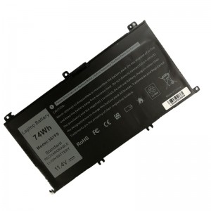 Convient pour Dell Inspiron 7557 7559 Inspiron 15 7000 7567 7566 5577 5576 7759 357F9 P57F P65F Batterie pour ordinateur portable