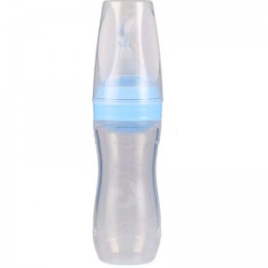 100% de qualité alimentaire Silicone cuillère presser de riz pâte de riz bébé biberon silicone bébé enfants alimentant la folie de la folie