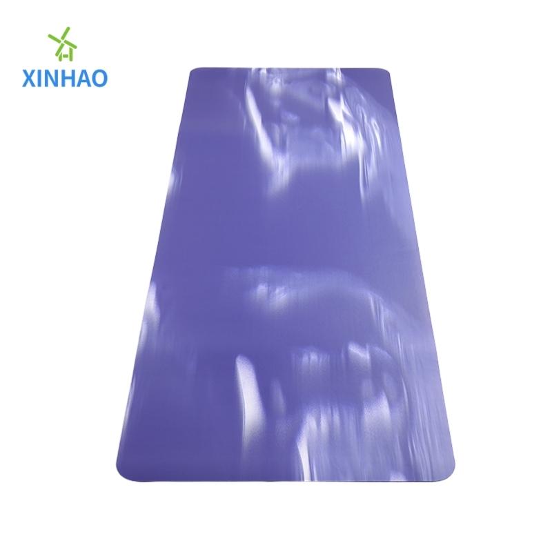 Couleur de dégradé Natural Pu Rubber Yoga Mat en gros, Couleur de gradient Protection environnementale Sports sans glissement et tapis de fitness