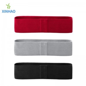 Bandes de résistance de fitness de yoga hautement élastiques, bandes de hanche en gros, pour exercice de fitness pour hommes et femmes