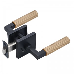 S7132 Lock de porte carrée moderne de haute qualité, poignée de levier de porte de conception moderne moderne