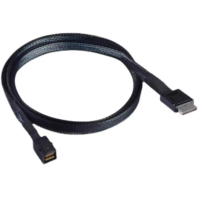 Câble Oculink 4I SFF8611 à SFF8643 Câble SFF-8643 SFF-8611 MINISAS 36 PIN Câble 0,6 mètre pour l'ordinateur