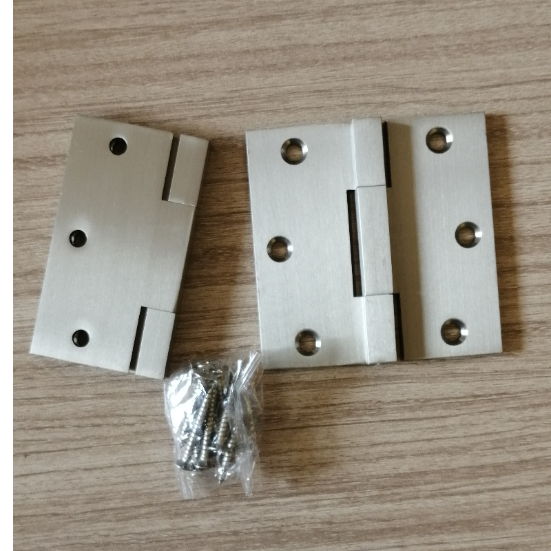 HN601 (2 pack) 3-1 \\/2 pouces en laiton carré de bille carrée de bille de bille mortaise charnière de porte de porte lourde