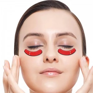 EMS&Red Light Eye Beauté Masseur de beauté, maison Utiliser Beauty Eye Wrinkle Masser Disvice Massageur VED LED Red Light Eye Patches RF Eye Beauty Instrument pour éliminer les ridules
