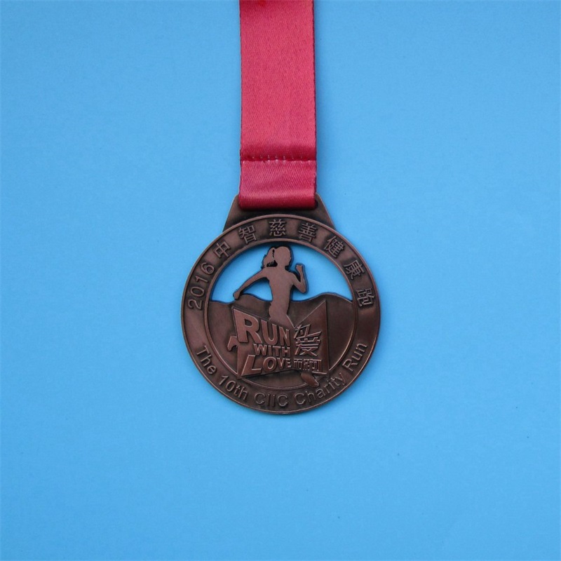 Médailles de sport et rubans pour les médailles de course Sport Running