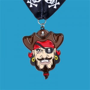 Médailles de récompense de logo personnalisé d\'usine avec ruban Blank Gold Silver Bronze Cycling Running Marathon Metal Sports Médaille