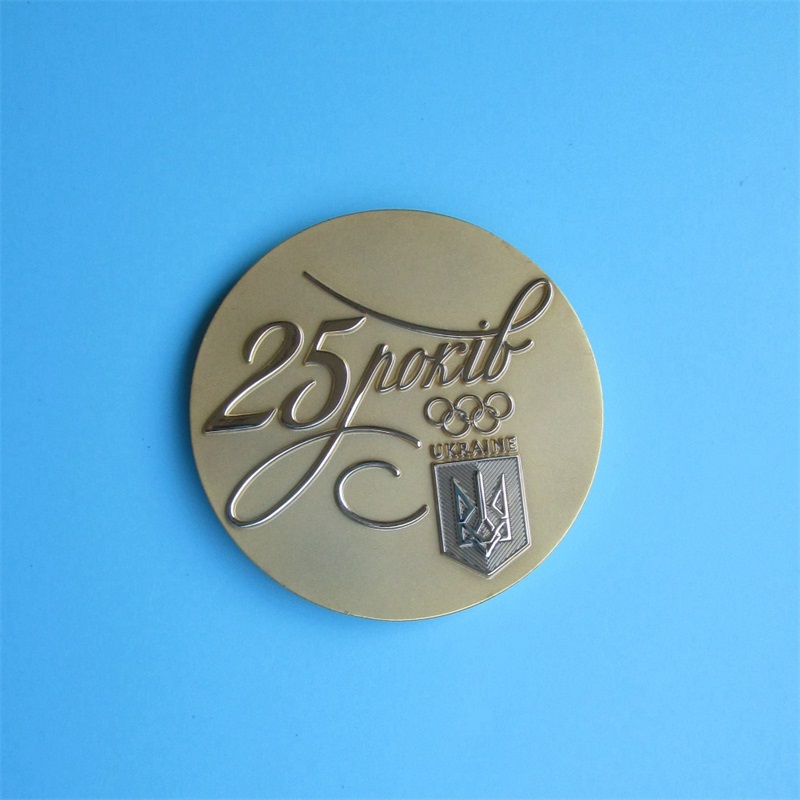 Concevez votre propre médaille de sport en métal personnalisé de votre propre alliage zinc 3D