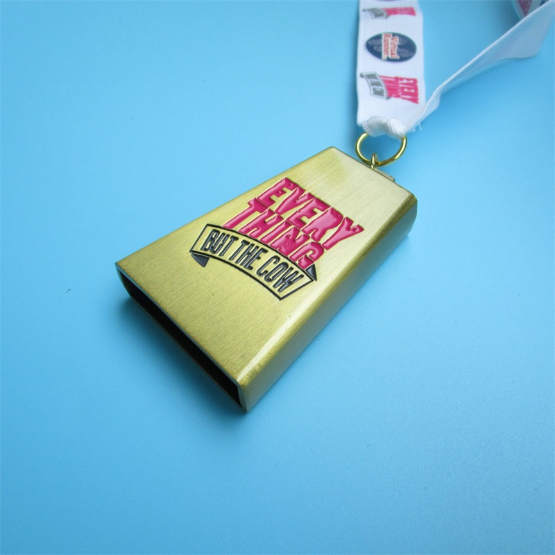 Gag Médailles personnalisées Medallion Die Die Badge en métal 3D Médailles d'activité et médaille d'honneur avec ruban