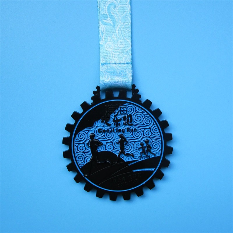 Marathon de récompense exécutant une médaille de sport en métal personnalisé