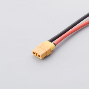 Connecteur de batterie parallèle XT60 Connecteur de batterie parallèle Mâle et femelle Double extension 14AWG Fil de silicone pour moteur multi-coprices RC