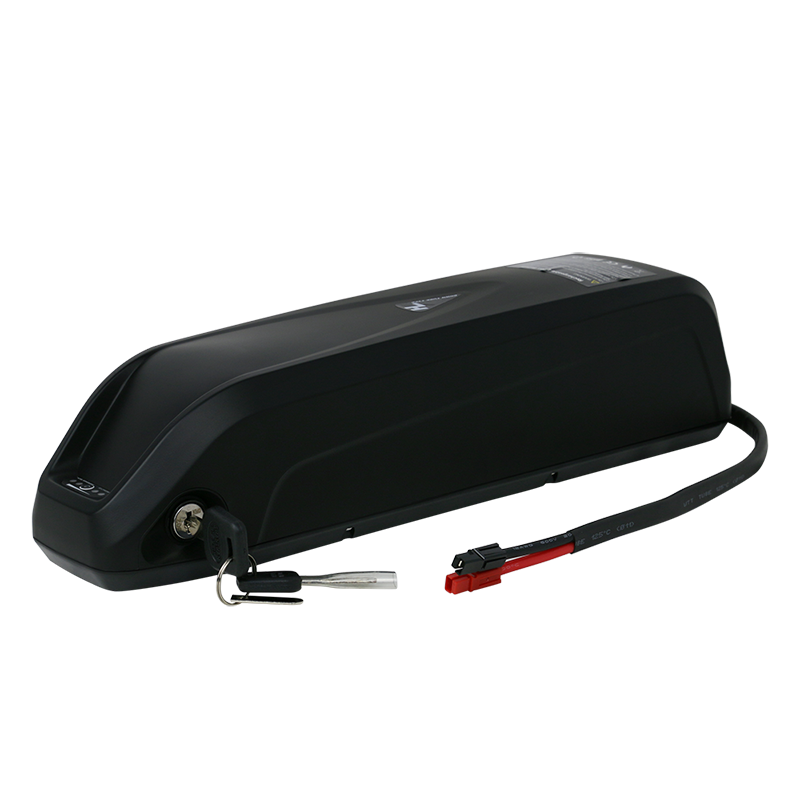 36V 48V Personnaliser la batterie au lithium, batterie de vélo électrique, style downtube