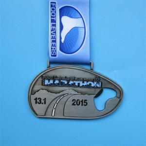 Collier médaillon personnalisé Médailles de cycle