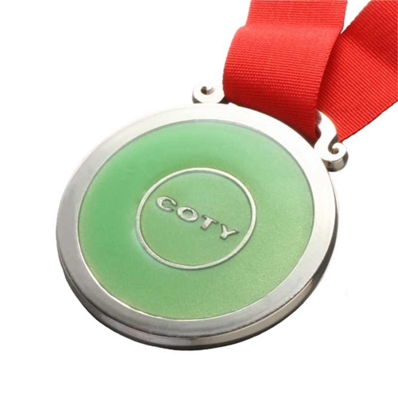 Médailles de course d'impression rose pour femmes Médaille de marathon de sport métallique personnalisé avec ruban