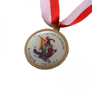 Médaille d\'argent Nouveau marathon médailles de médailles et rubans sportifs