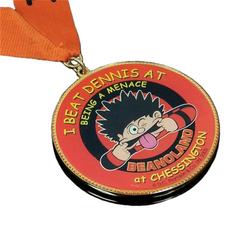 Médaille d'argent antique New Marathon Awards Médailles de sport et rubans sport