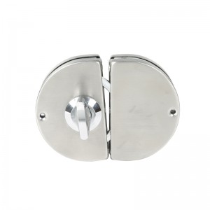 GDL001 201 en acier inoxydable commercial Métal durable Chrome Verre Porte de sécurité Antift Sécurité, double swing à charnière Push Push Sliding Gate Gate