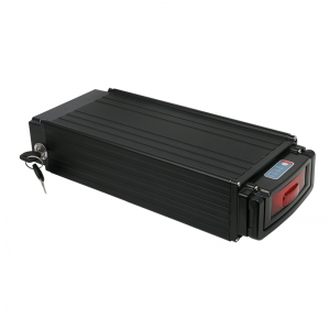 Batterie de vélo électrique rechargeable 36V/48V/52V Rack arrière Batterie au lithium pour evike