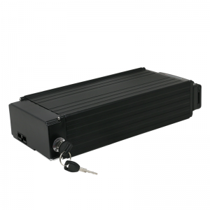 Batterie de vélo électrique avec protection BMS 36V/48V/52V Rack arrière Batterie au lithium pour ebike