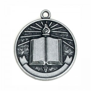 Peut être retraité de médailles de métal médaille d\'origine 7/8 pouces antique médailles sportives en argent