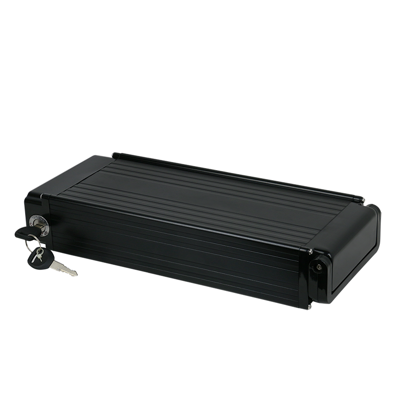 Batterie de vélo électrique avec protection BMS 36V/48V/52V Rack arrière Batterie au lithium pour ebike