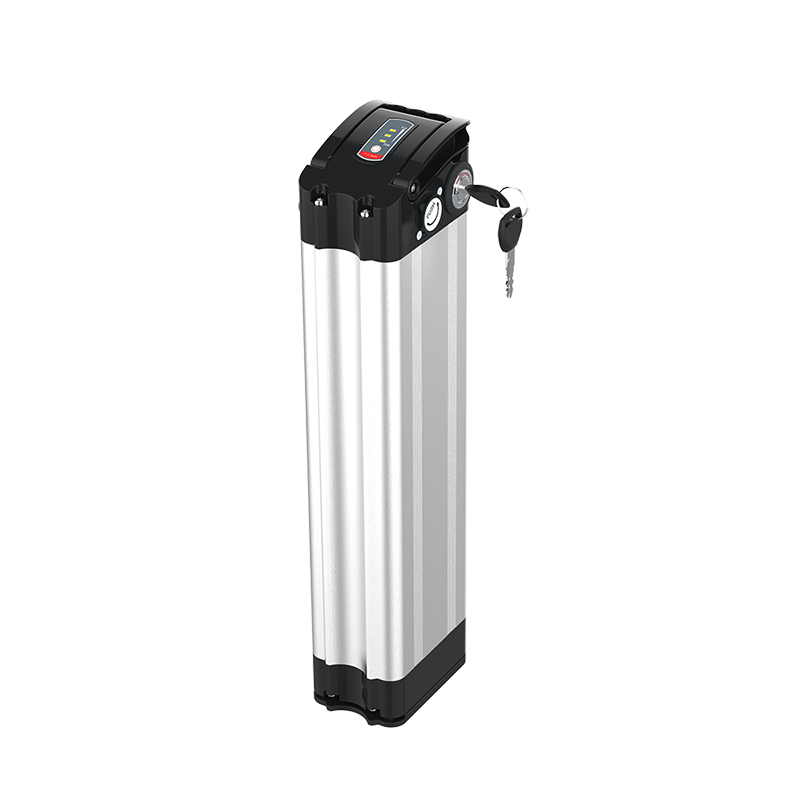 Silver Fish Electric Bicycle Battery 36V 48V Batteras Lithium Packs Grade A Cellules 18650 Pack pour l'évacuation