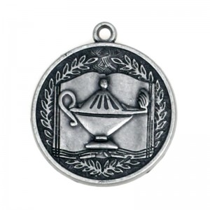 Médailles de médaille de médaille en métal plaqué en laiton antique