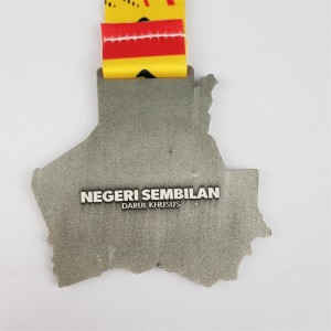 Médaille d\'effet stéréoscopique de sport personnalisé professionnel