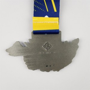 Médaille plaquée en bronze en or le guide cadeau parfait pour les prix des événements d\'entreprise de vacances