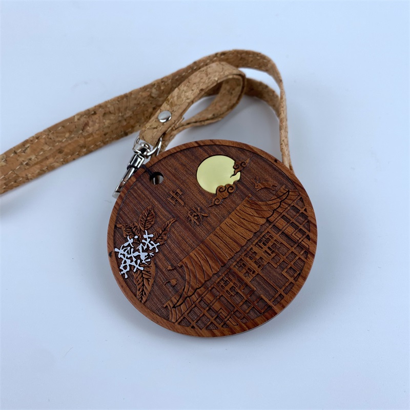 Médailles de sport et rubans Awards Médaille de bois en métal en bois