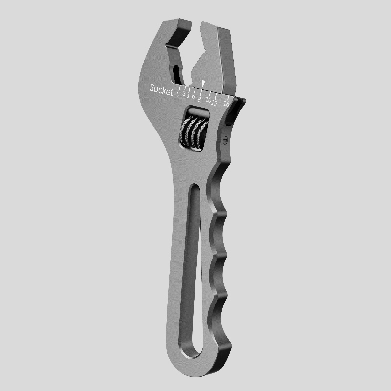 Corège à clé réglable pour l'adaptateur de raccord de tuyau 3AN-16an aluminium
