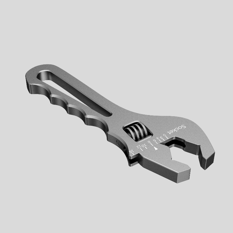 Corège à clé réglable pour l'adaptateur de raccord de tuyau 3AN-16an aluminium