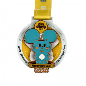 Médailles personnalisées Émail Running Médaille