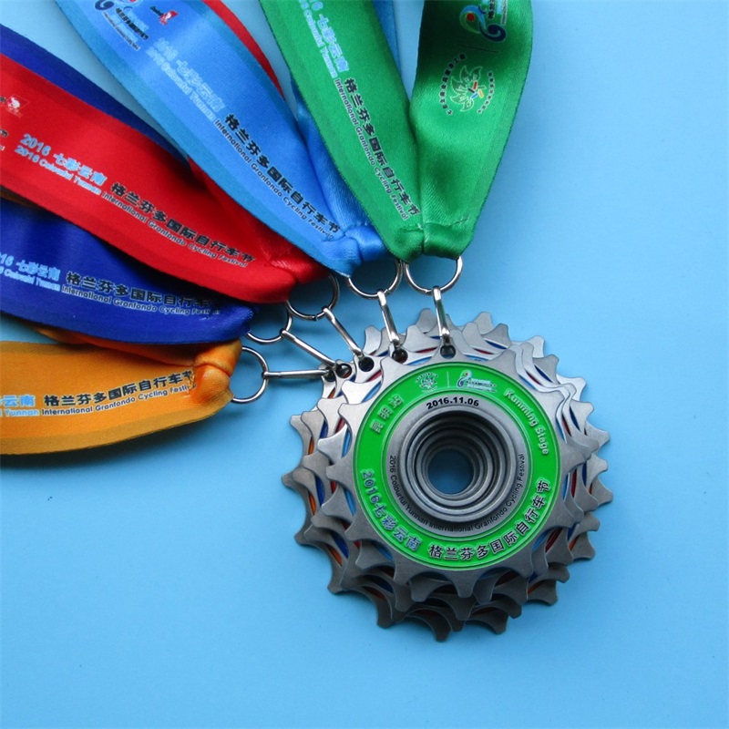 Prix ​​professionnel du trophée de médailles de run personnalisée