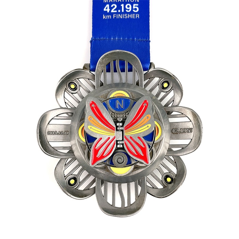 Conception spéciale Médaille de dépérisation de la médaille d'émail sportive de sport pas cher personnalisée
