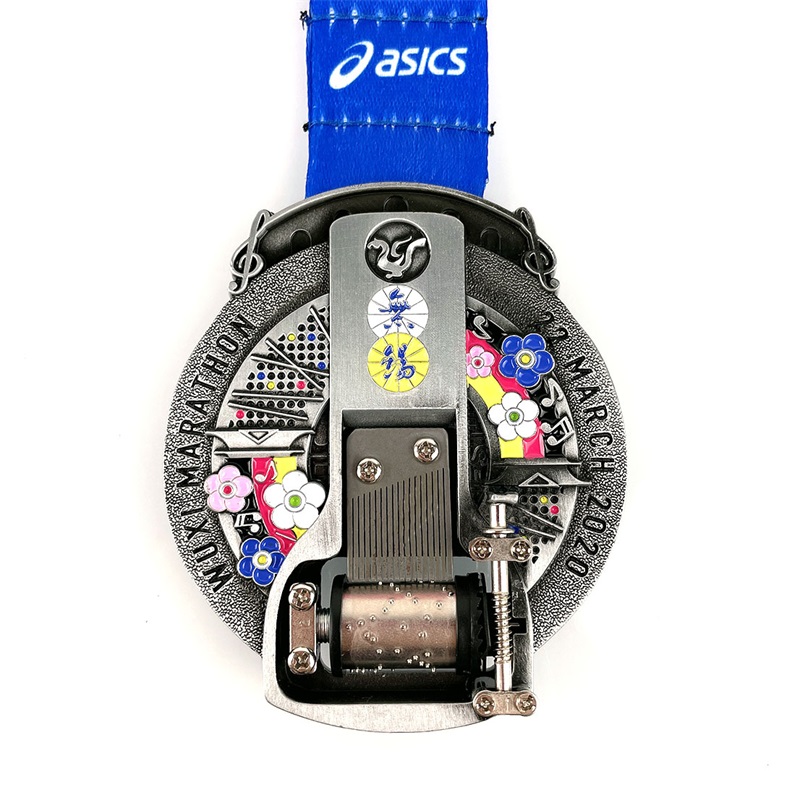 Conception spéciale Médaille de dépérisation de la médaille d'émail sportive de sport pas cher personnalisée