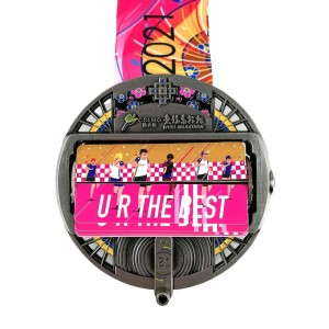 Médailles et tasses de production de Gag Color 3D Médailles en émail