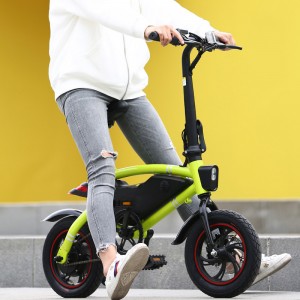B1- 12 pouces de vélo électrique pliant portable