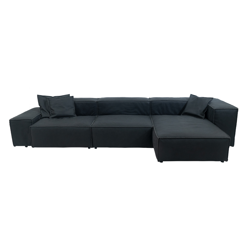 Canapé sectionnel RS957 (noir)
